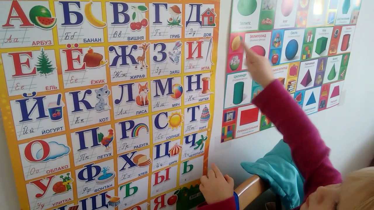 Как правильно учить с дошкольником буквы