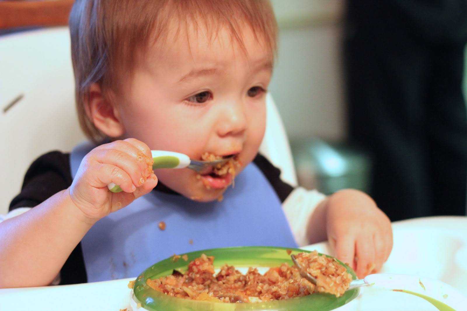Как научить ребенка есть суп нам 9 месяцев
