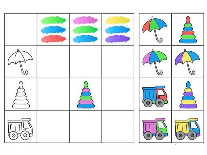 Игры на развитие мышления для детей 3-4 лет в детском саду