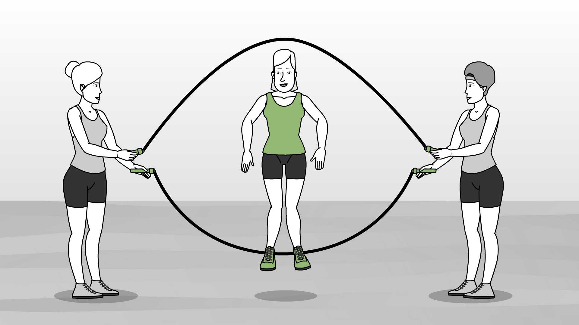 Двойные прыжки на скакалке: обучение технике и польза от упражнения