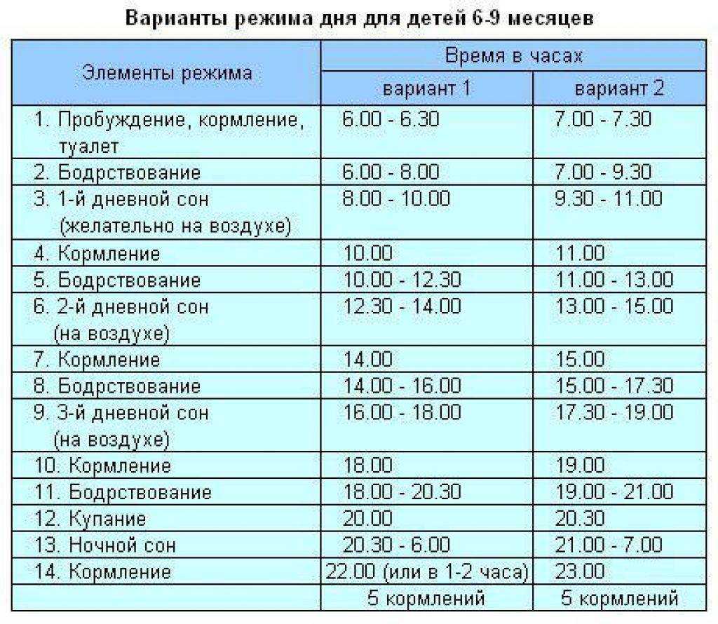 Какие семимесячного ребенка. Распорядок дня грудничка в 7 месяцев. Режим кормления 6 месячного ребенка. Распорядок дня новорожденного в 6 месяцев. Распорядок дня грудничка в 8-9 месяцев.