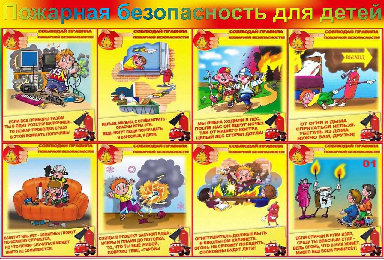  игры по пожарной безопасности для детей 3–7 лет, правила поведения при пожаре
