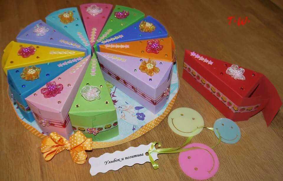 Бумажный торт с пожеланиями – делаем своими руками. изготовление оригинального бумажного торта своими руками в подарок