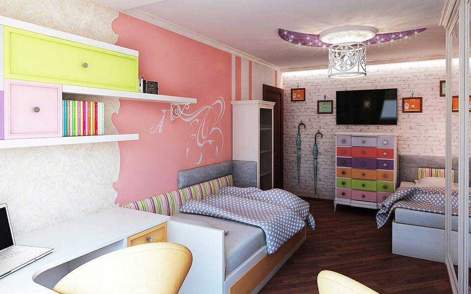 Детская для мальчика и девочки: как правильно сделать ремонт и организовать совместную комнату