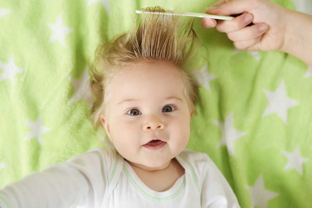 Как забрать короткие волосы у ребенка