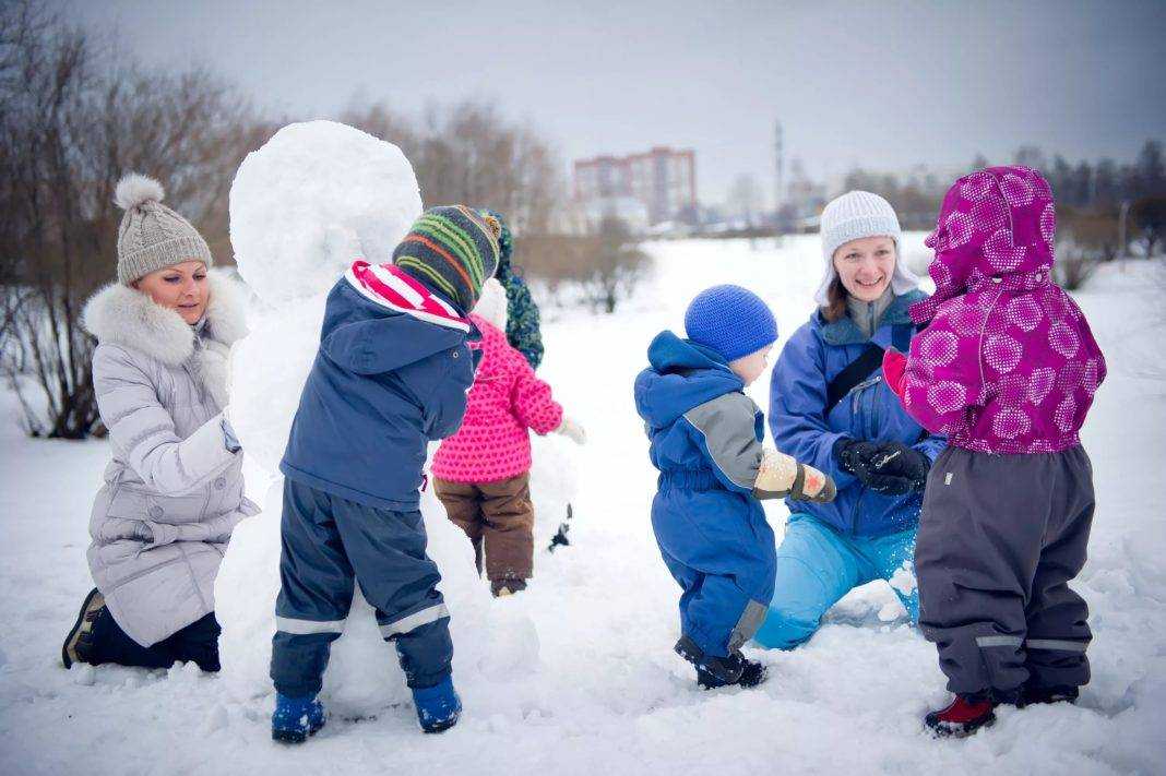 Зимние игры и забавы для детей