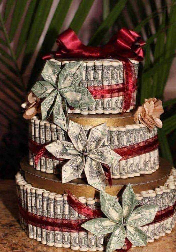 Торт из денег своими руками на день рождения мужчине по шагово фото для начинающих