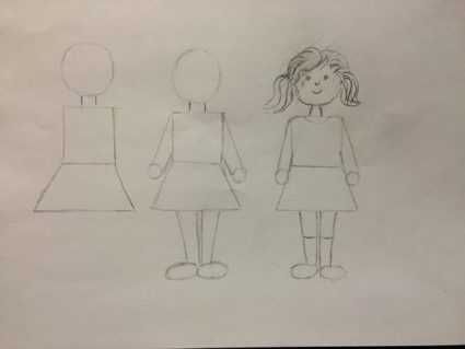 Как нарисовать платье пошагово: учимся рисовать платье для девушки, куклы и принцессы, обзор лучших идей и моделей