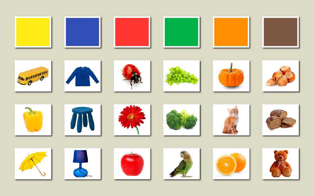 Как научить ребёнка различать цвета
