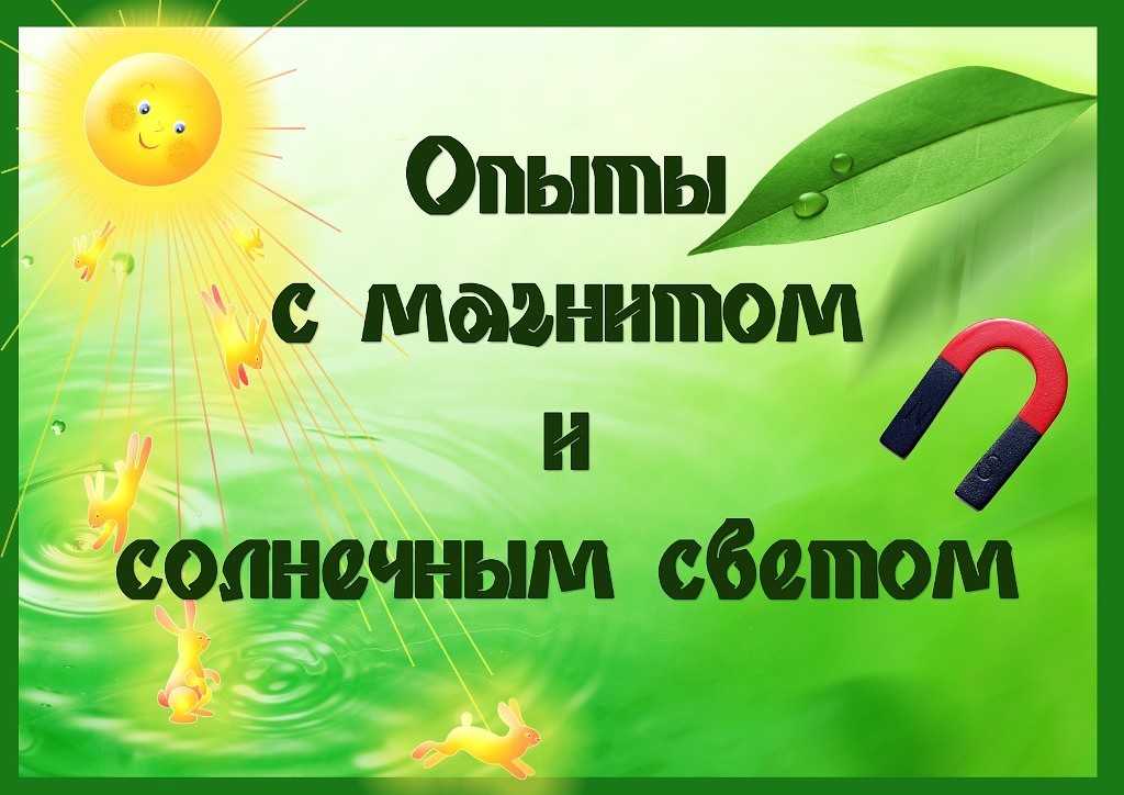 Опытно-экспериментальная деятельность в старшей группе