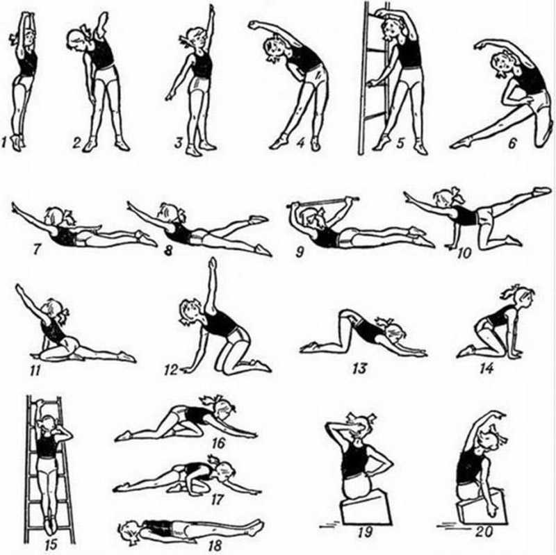 15 лучших упражнений для ребенка-школьника дома – гимнастика для осанки и тонуса мышц детей 7-10 лет