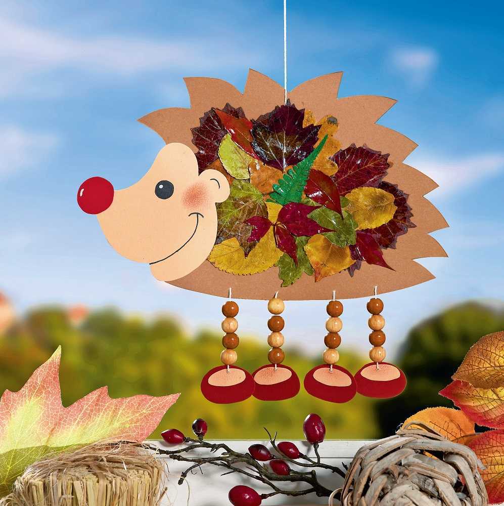 Осенние поделки в садик ✂ 30+ идей детских осенних поделок