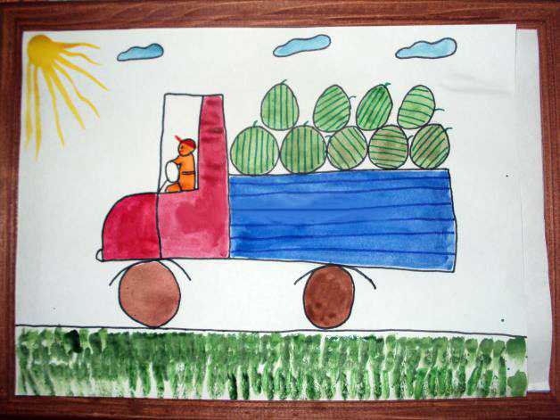 Тема недели «транспорт». рисование с детьми 5-6 лет. конспекты занятий