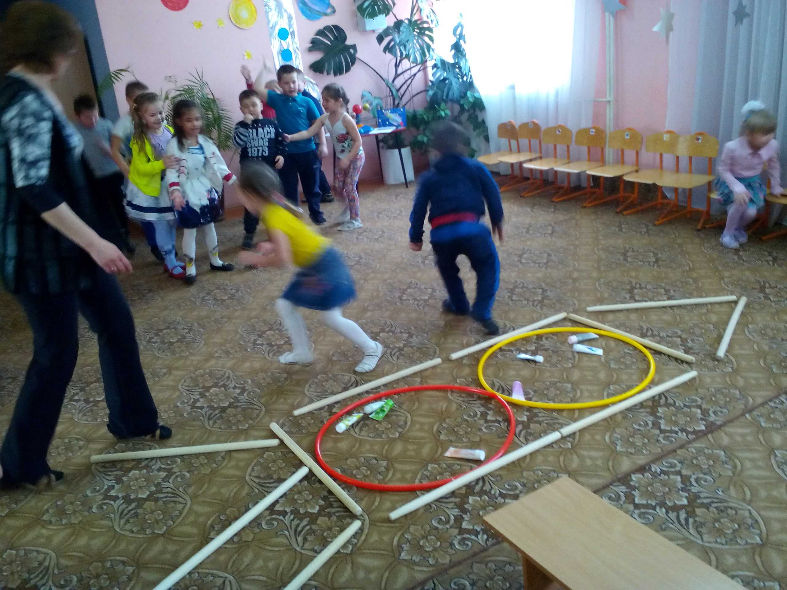 Физкультурный досуг в подготовительной группе детского сада, конспект спортивного развлечения