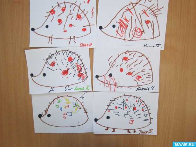 Рисование во второй младшей группе на тему домашние животные (а также дикие) - конспект занятий, способы и поэтапное изображение клубочка для кошки, избушки для медведей, ежика, зайчика, котенка, зебры и других зверей