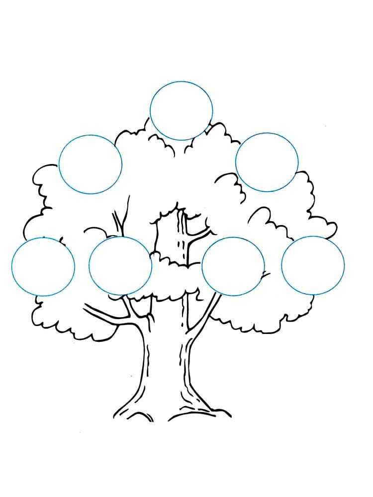 Как нарисовать семейное дерево — интересные мастер-классы для детей и взрослых